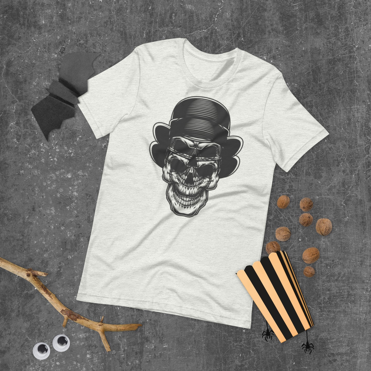 Scary Skullman Unisex t-shirt