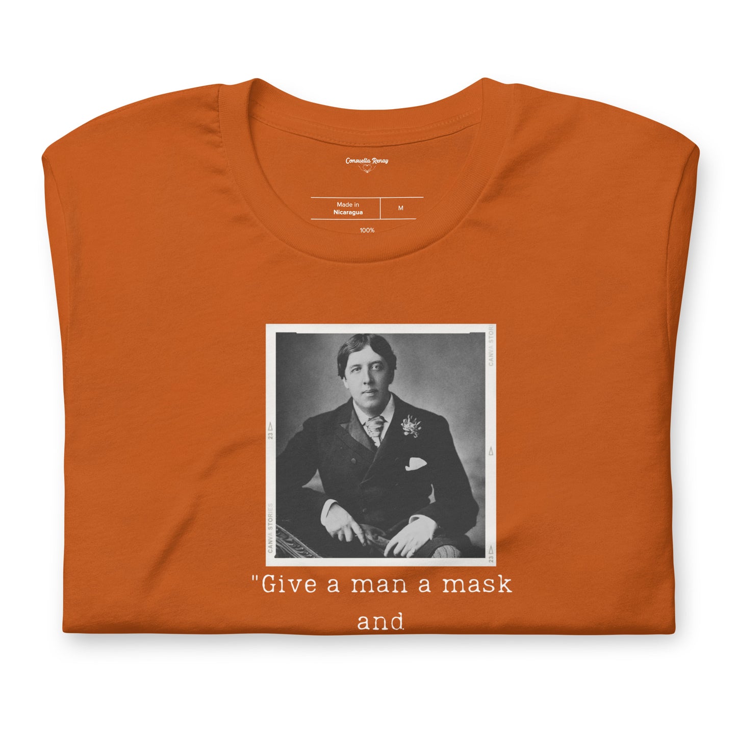 Oscar Wilde Unisex t-shirt