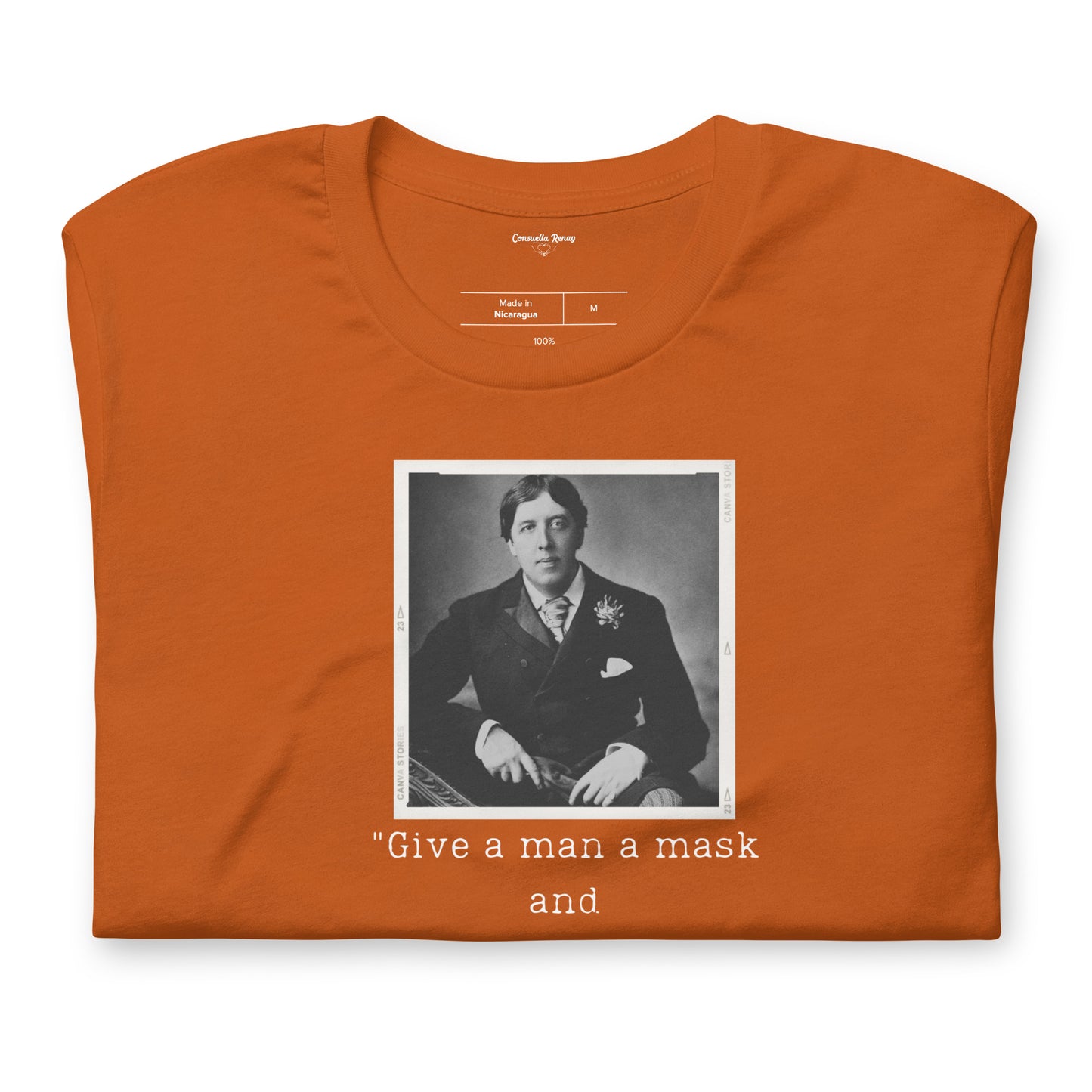 Oscar Wilde Unisex t-shirt