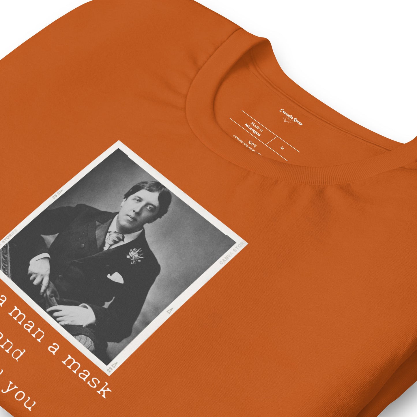 Oscar Wilde Unisex t-shirt