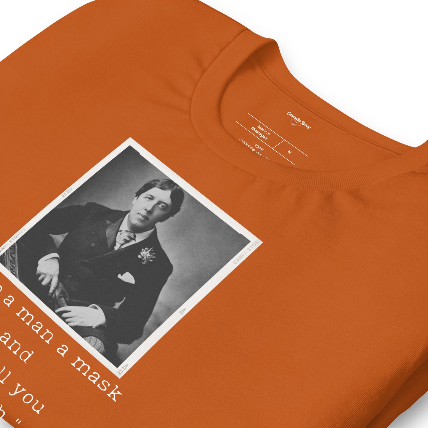 Oscar Wilde Unisex t-shirt