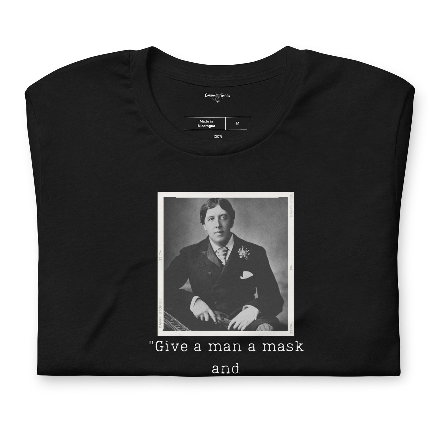 Oscar Wilde Unisex t-shirt