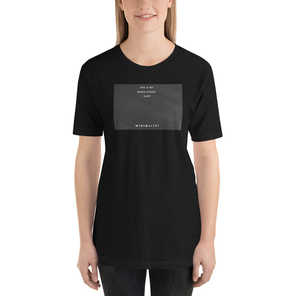 Minimalist Unisex t-shirt