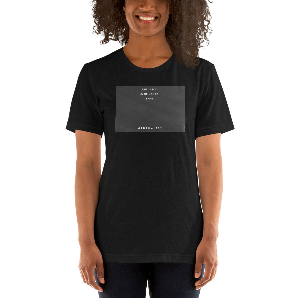 Minimalist Unisex t-shirt