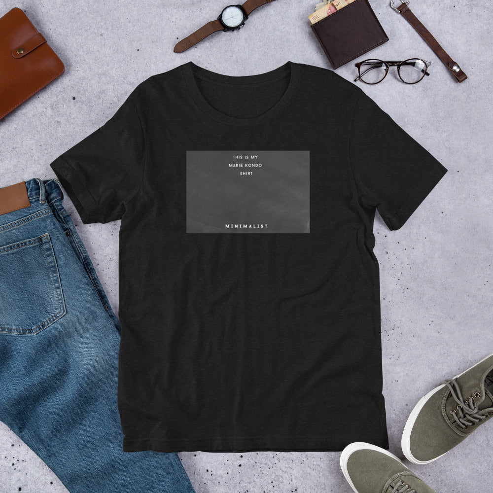 Minimalist Unisex t-shirt