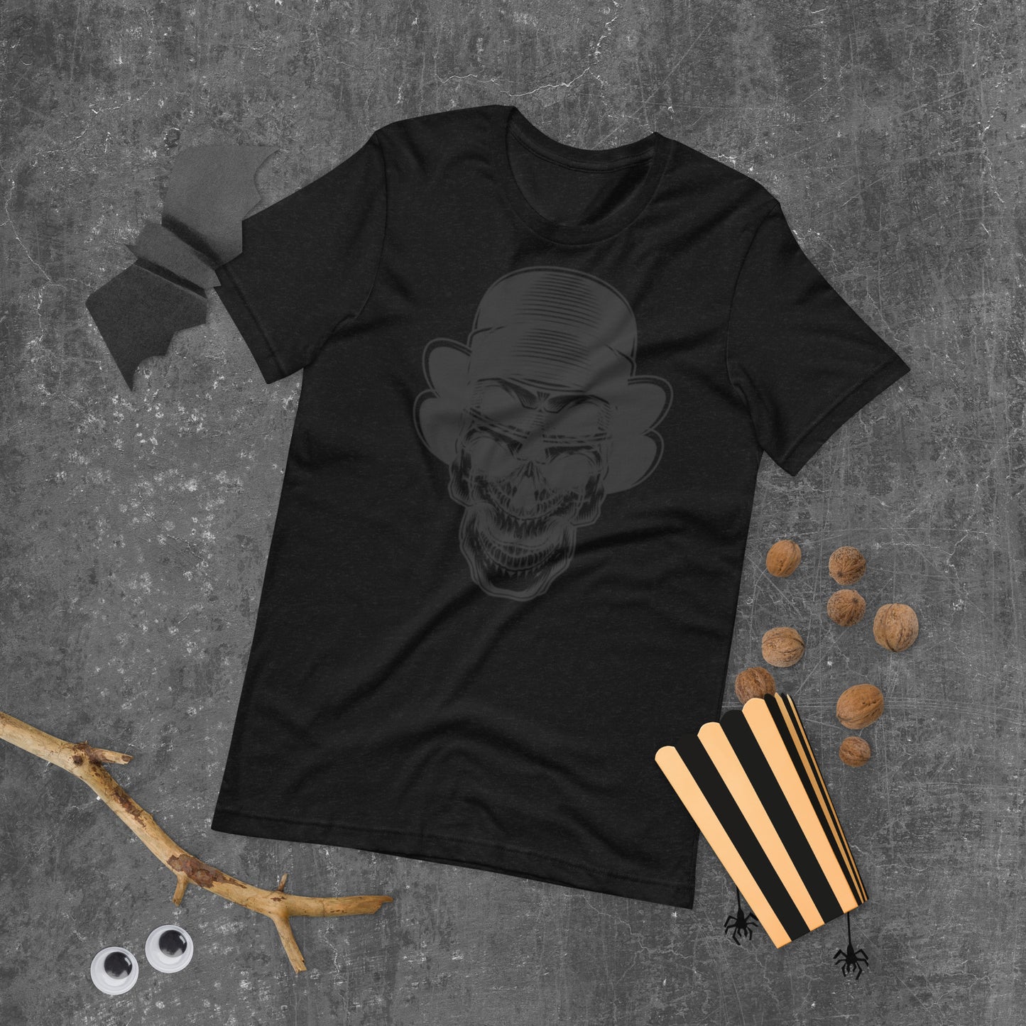Scary Skullman Unisex t-shirt
