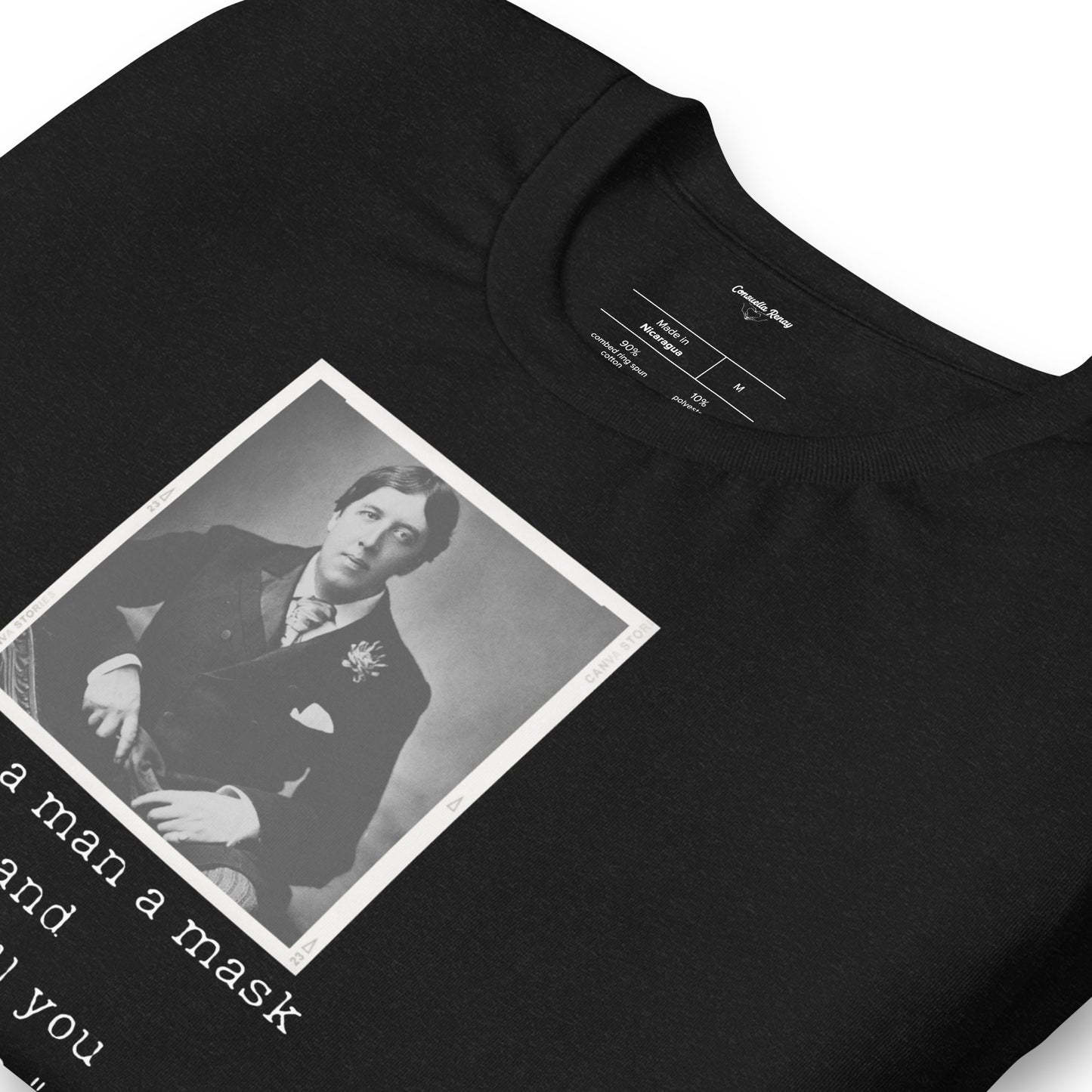 Oscar Wilde Unisex t-shirt