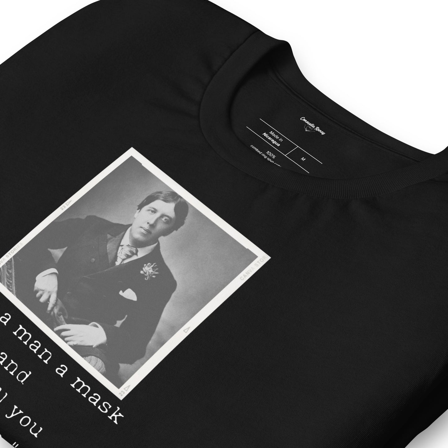 Oscar Wilde Unisex t-shirt