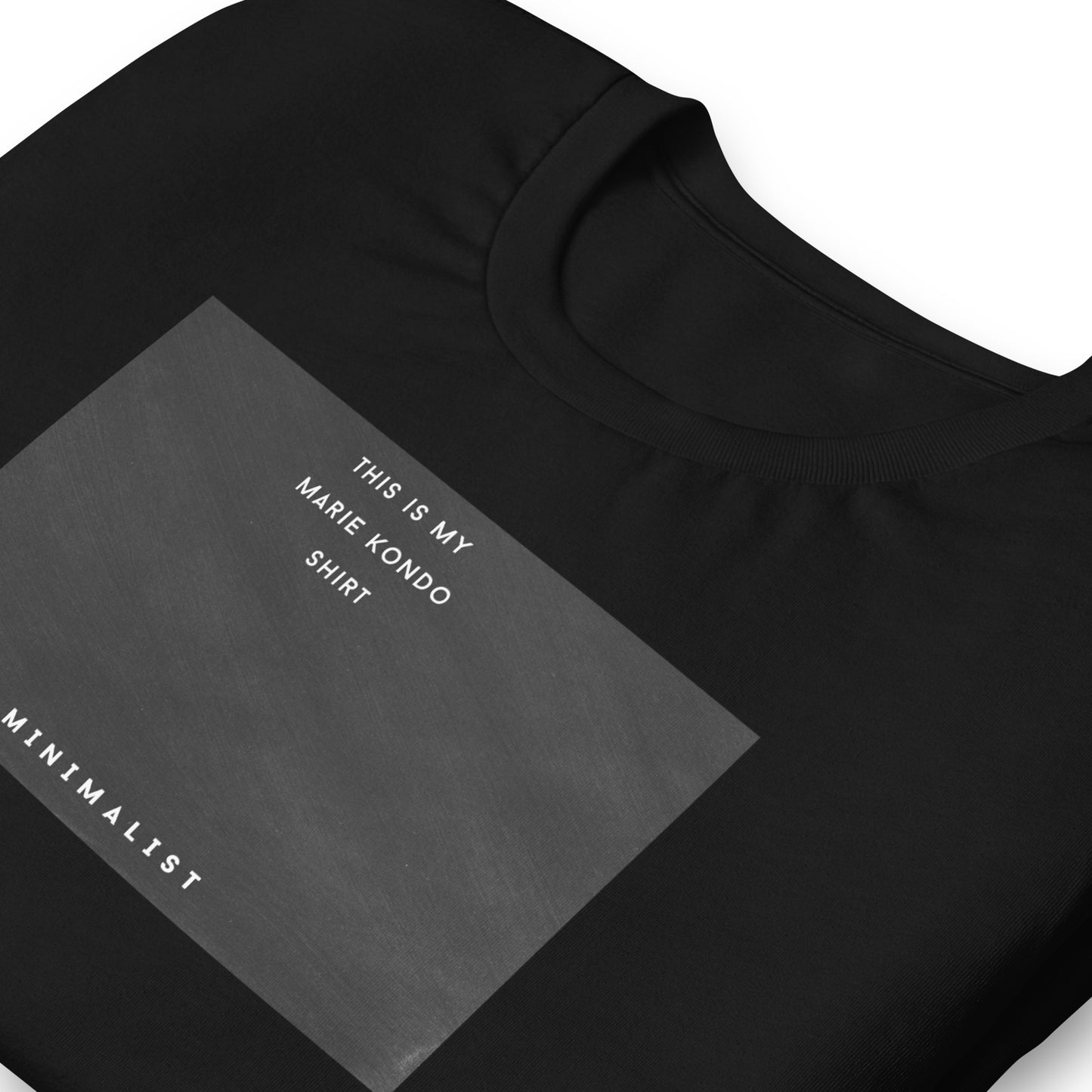 Minimalist Unisex t-shirt