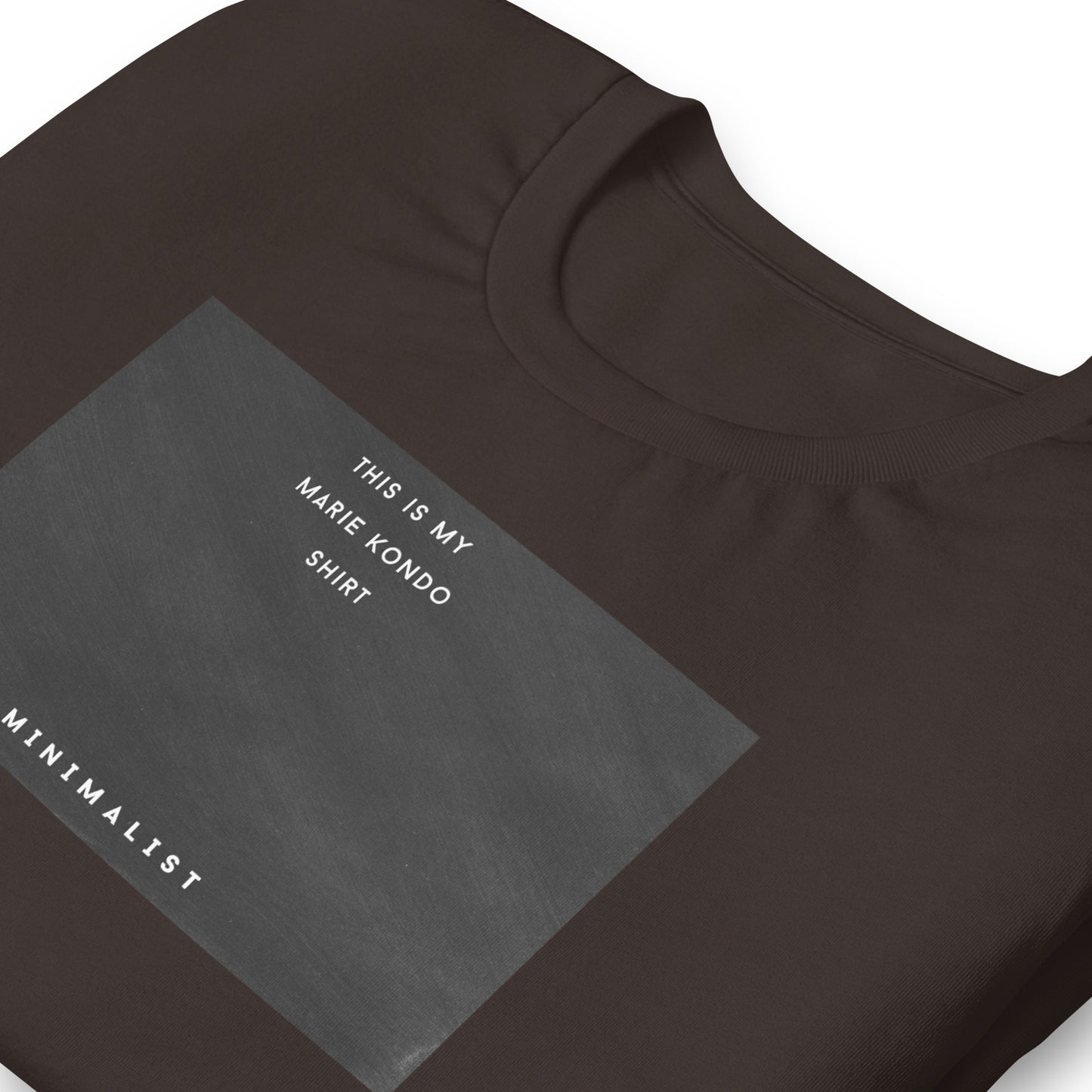 Minimalist Unisex t-shirt
