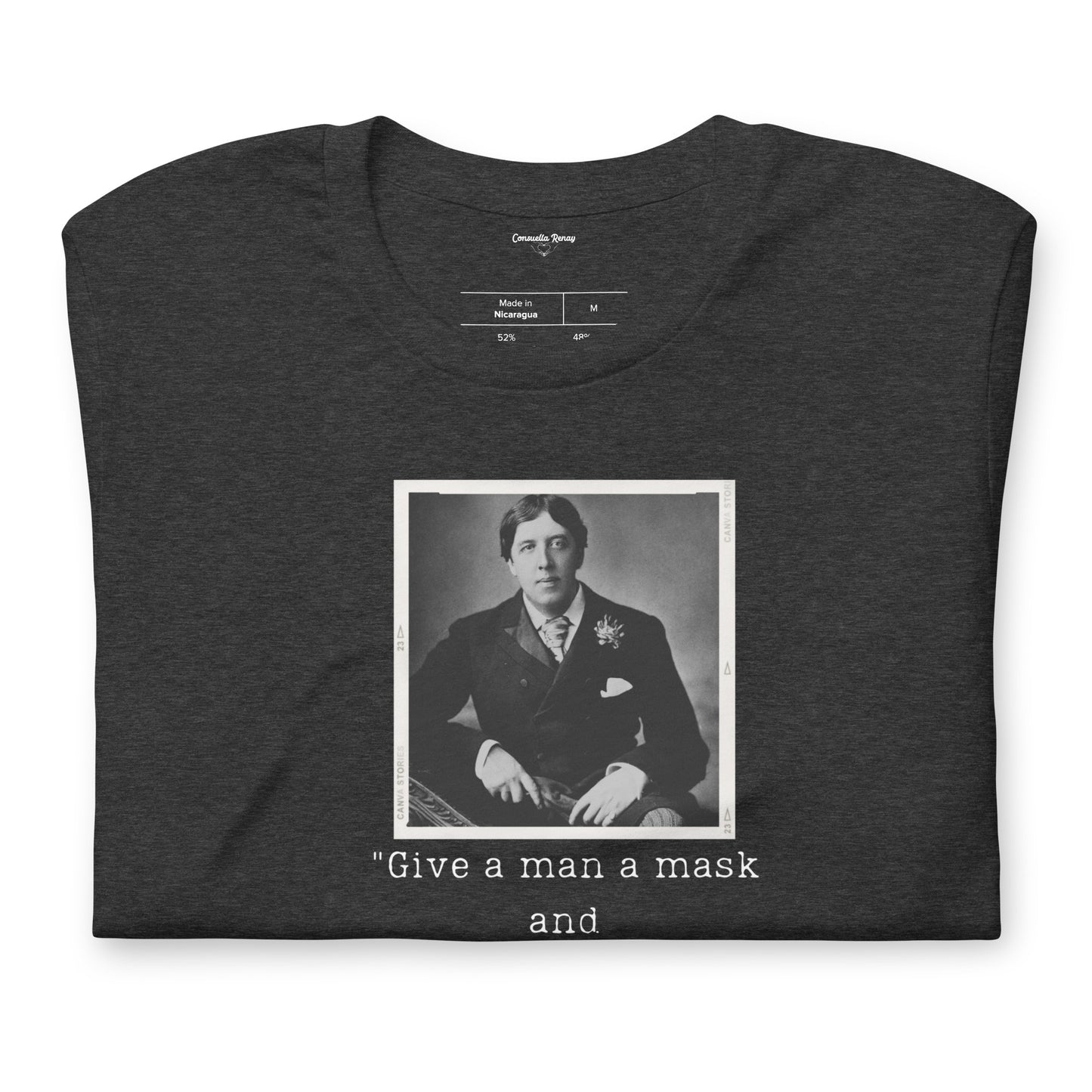 Oscar Wilde Unisex t-shirt