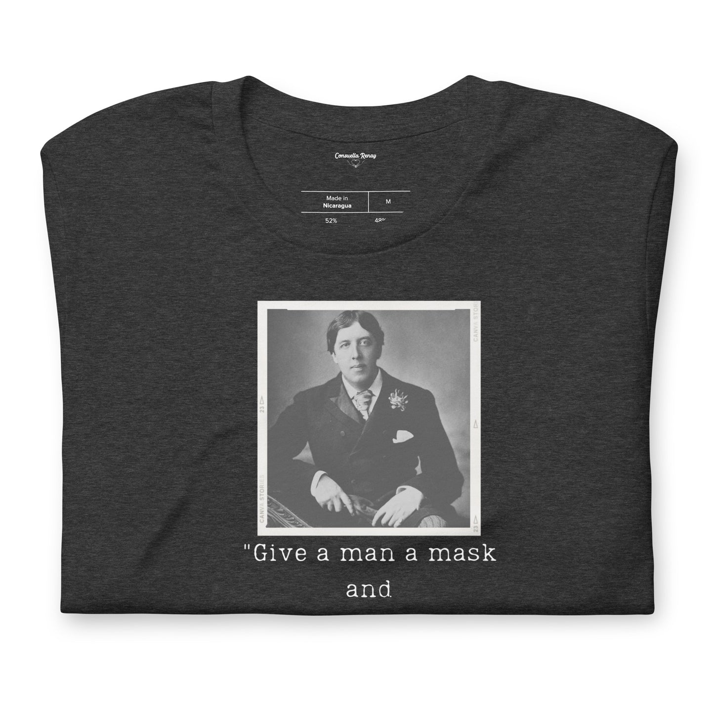 Oscar Wilde Unisex t-shirt
