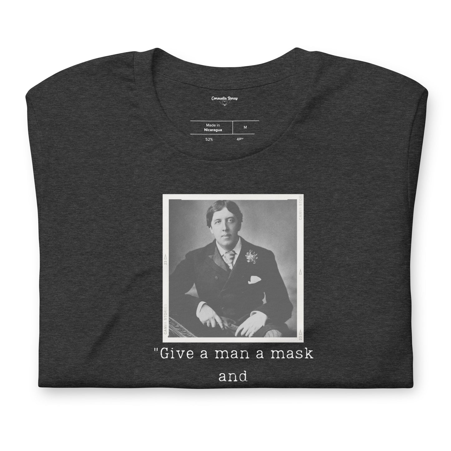 Oscar Wilde Unisex t-shirt