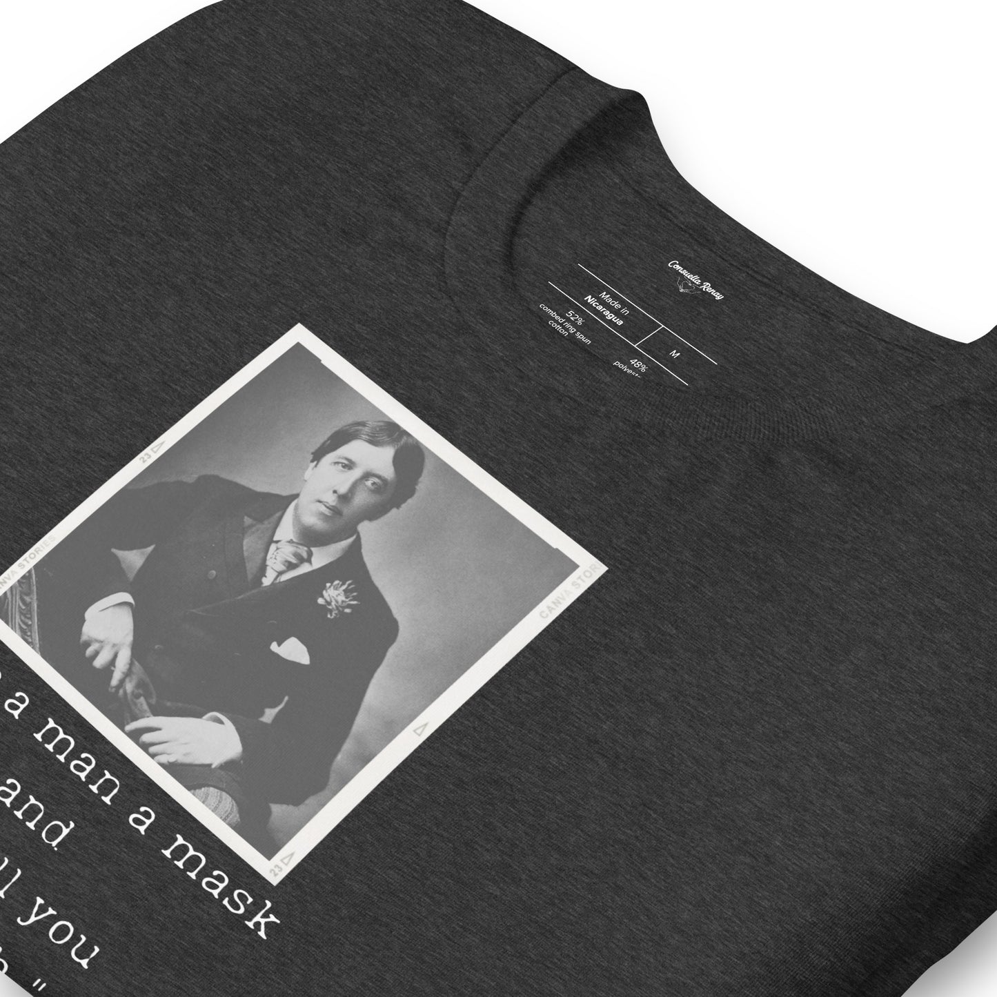Oscar Wilde Unisex t-shirt
