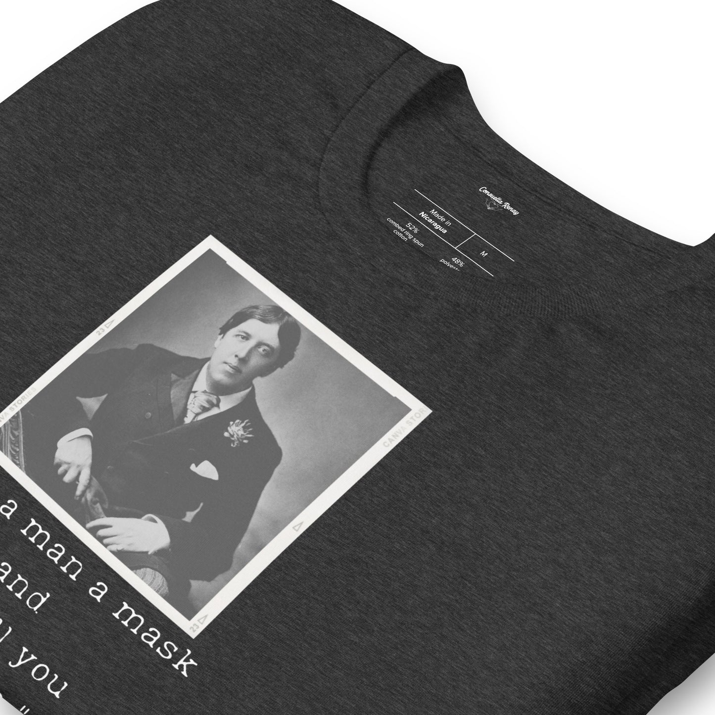 Oscar Wilde Unisex t-shirt
