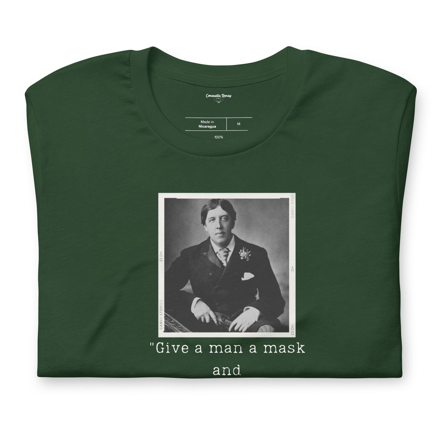 Oscar Wilde Unisex t-shirt