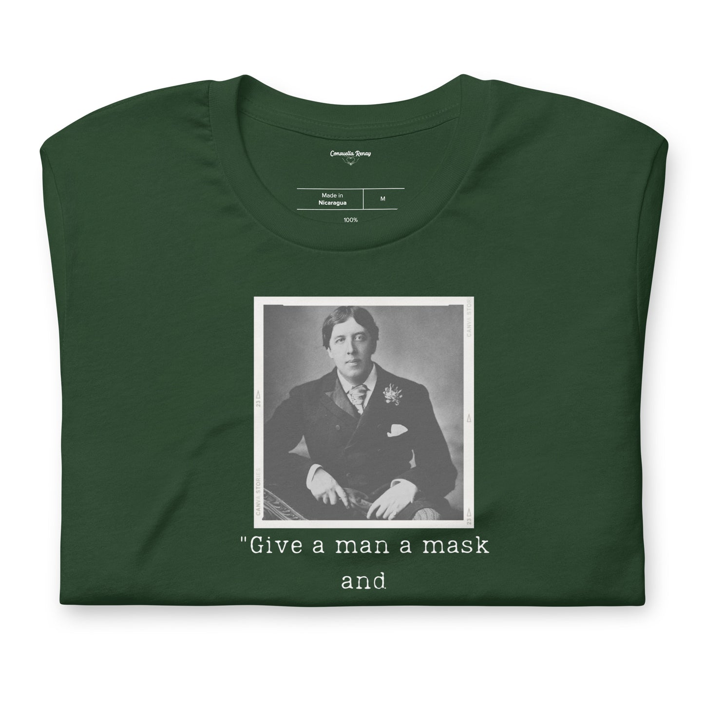 Oscar Wilde Unisex t-shirt