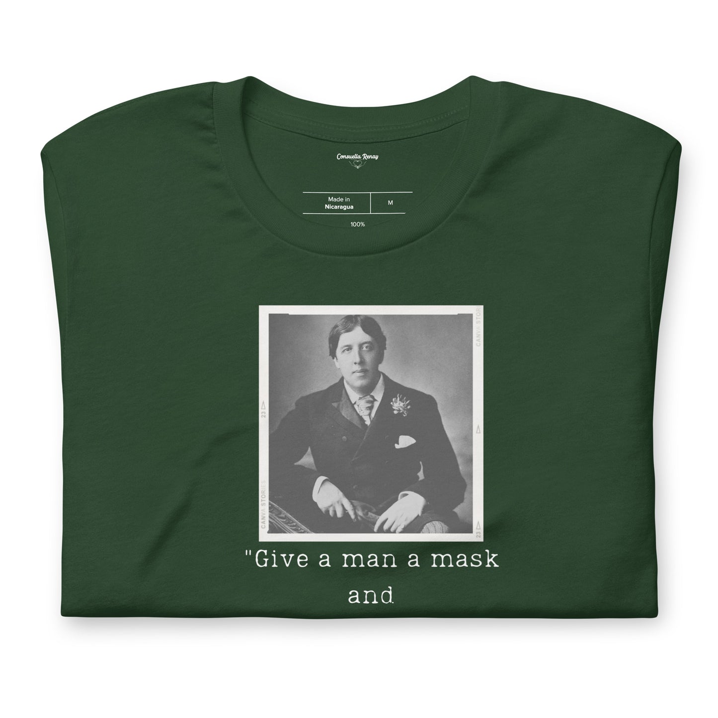 Oscar Wilde Unisex t-shirt