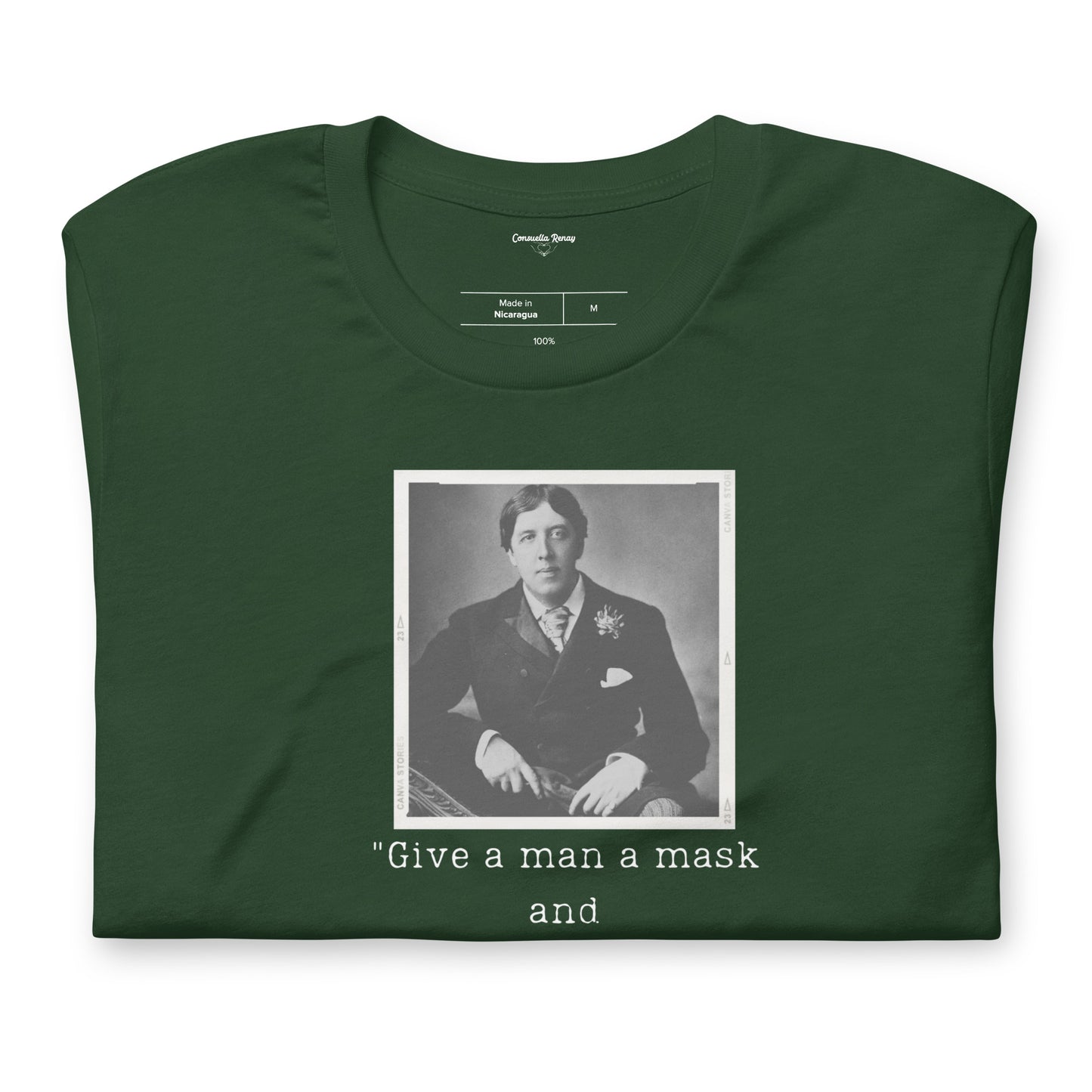 Oscar Wilde Unisex t-shirt