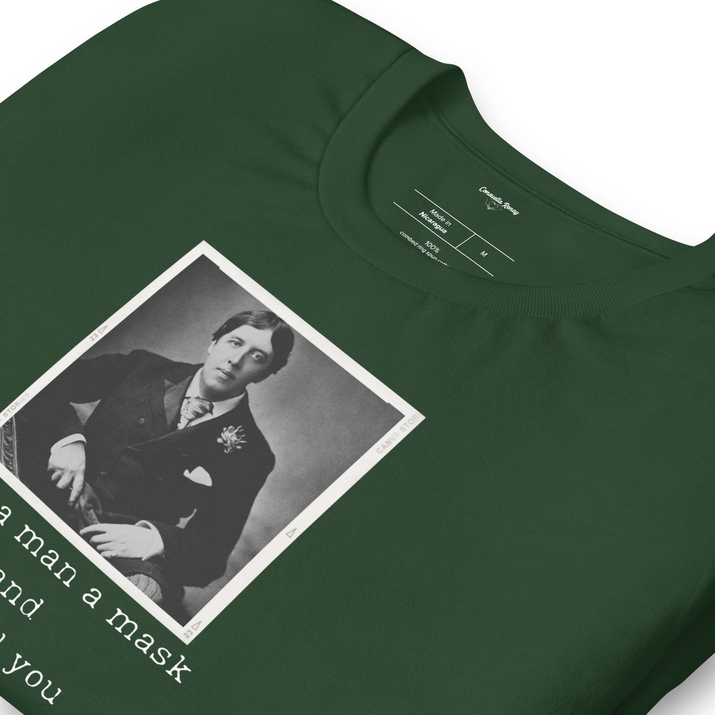 Oscar Wilde Unisex t-shirt