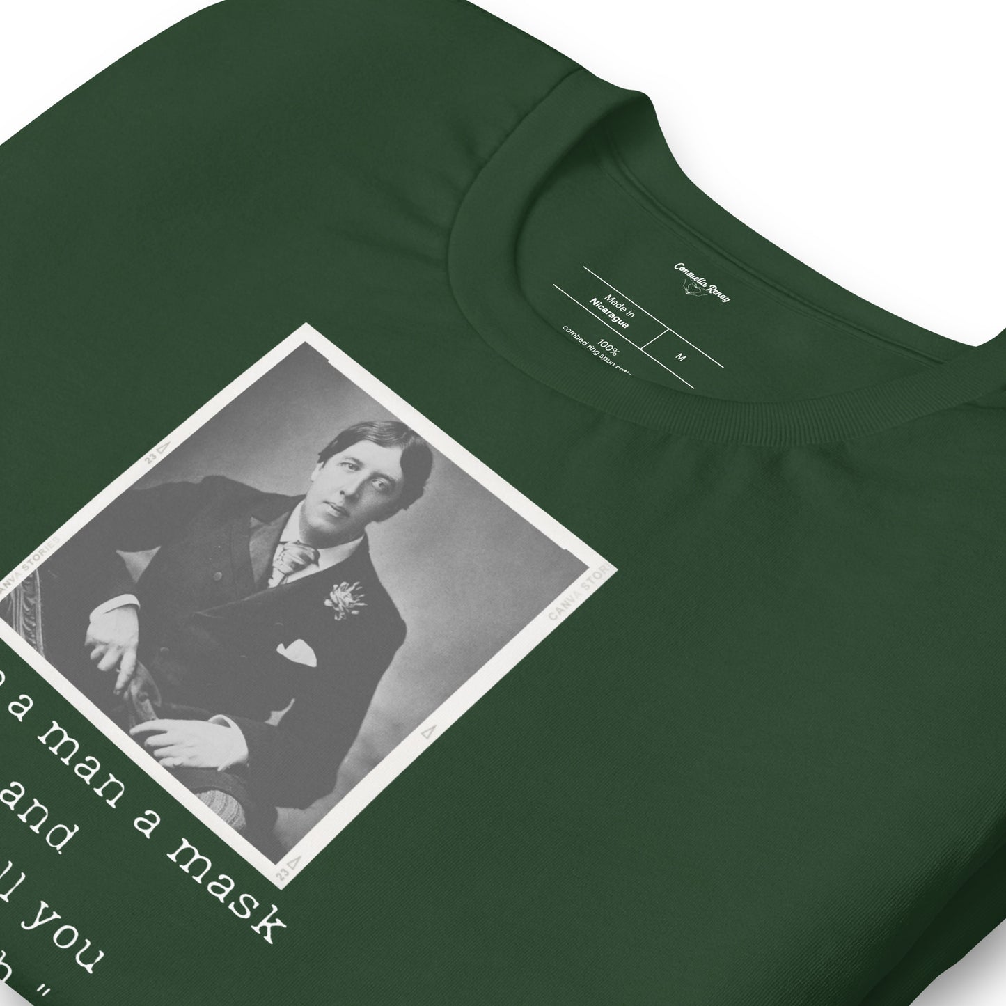 Oscar Wilde Unisex t-shirt