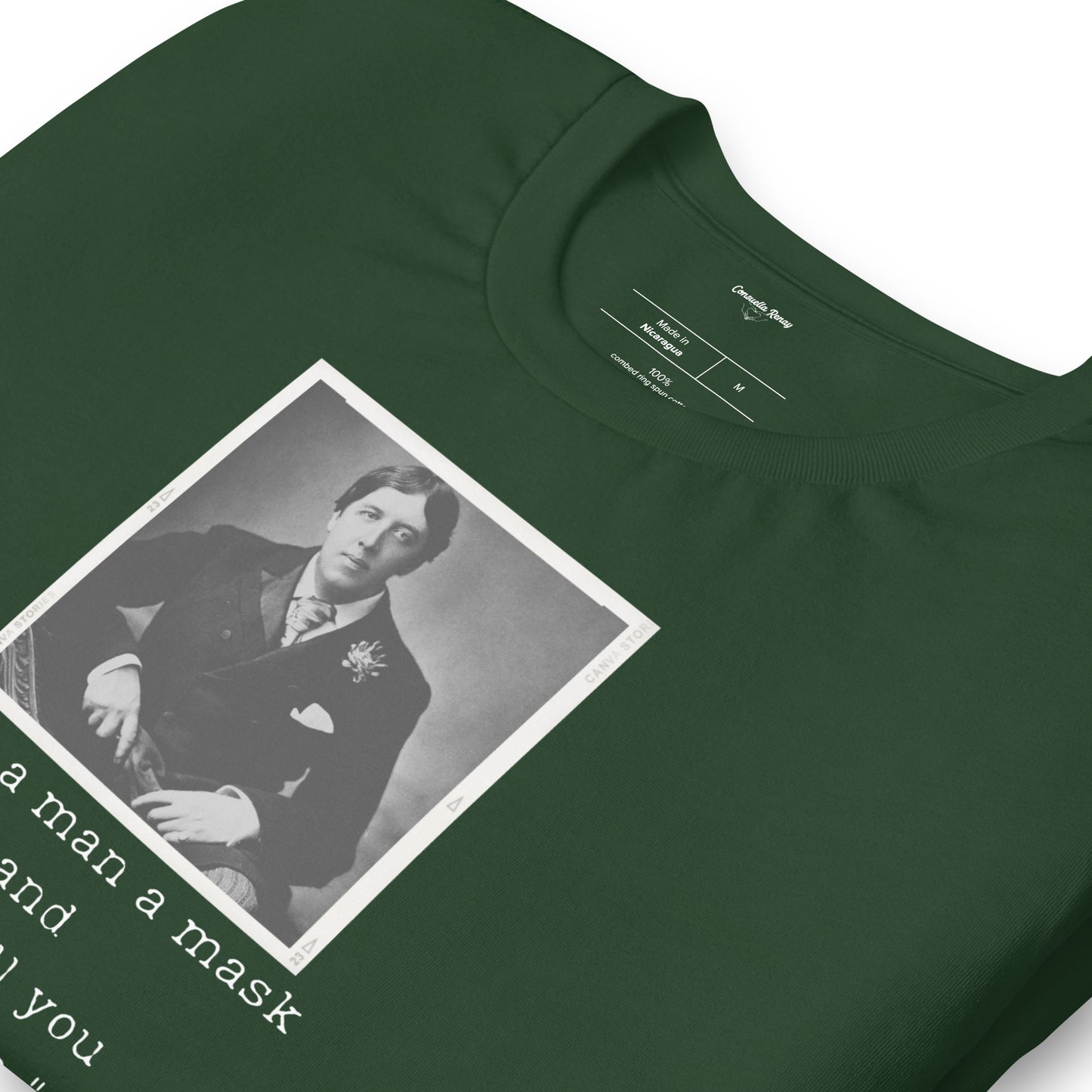 Oscar Wilde Unisex t-shirt