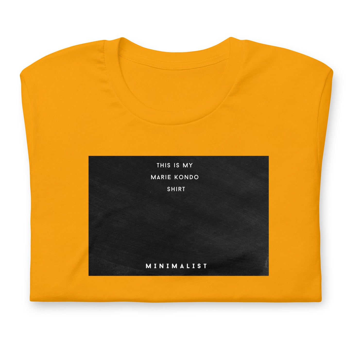 Minimalist Unisex t-shirt