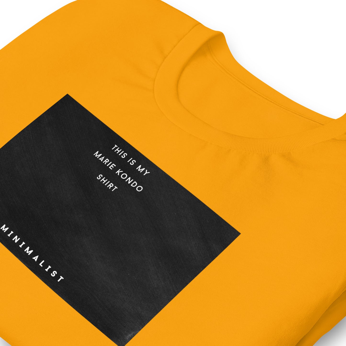Minimalist Unisex t-shirt
