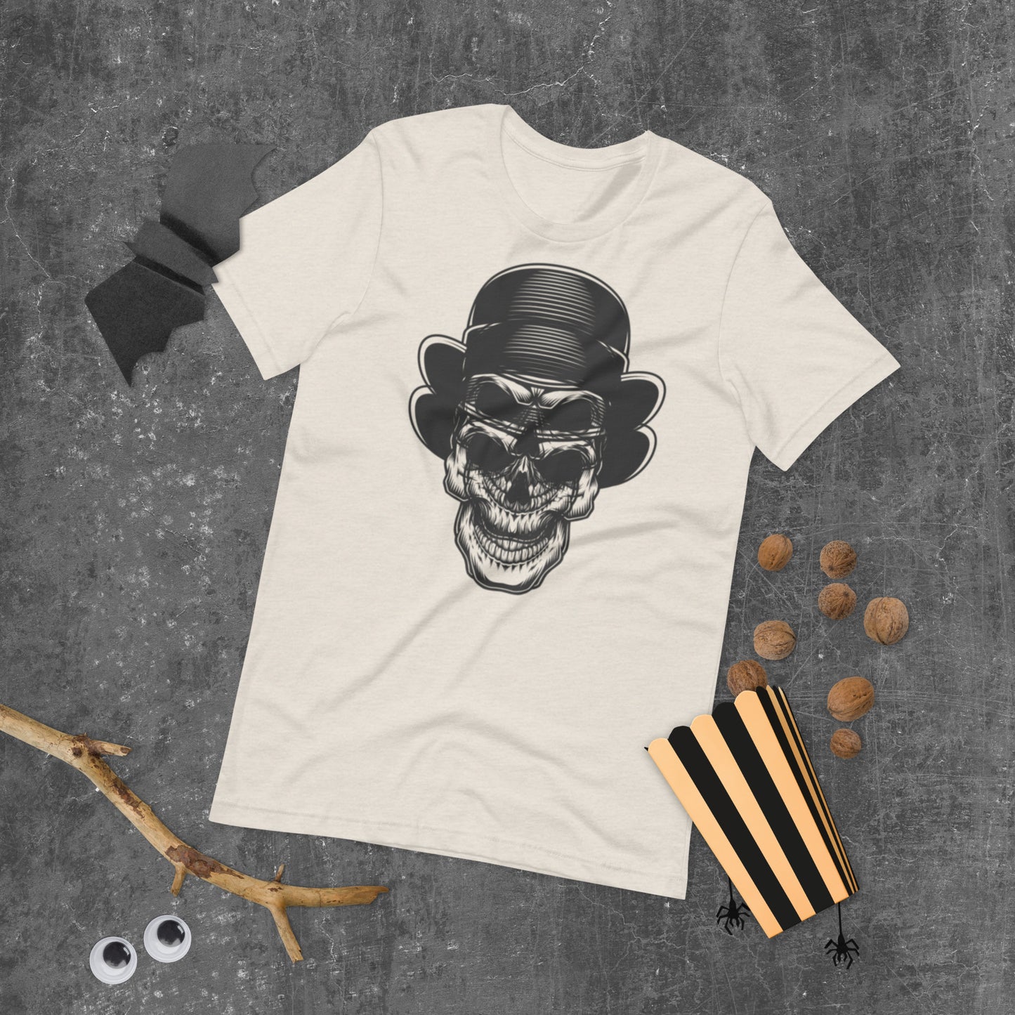 Scary Skullman Unisex t-shirt