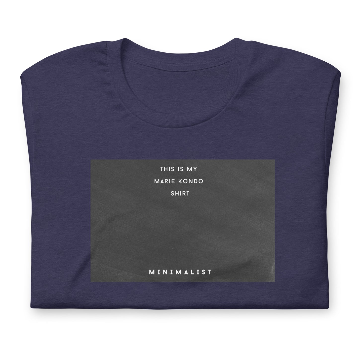 Minimalist Unisex t-shirt