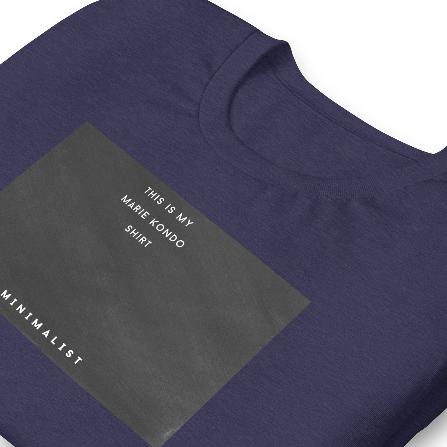Minimalist Unisex t-shirt