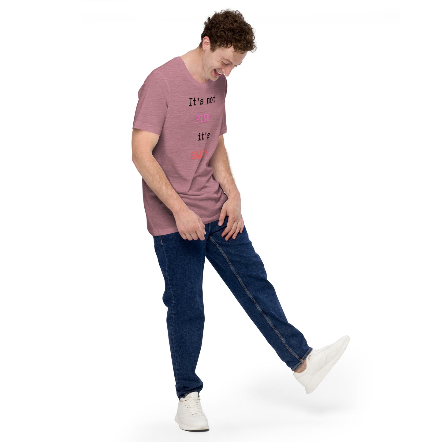 It's Not Pink It's Salmon Unisex t-shirt