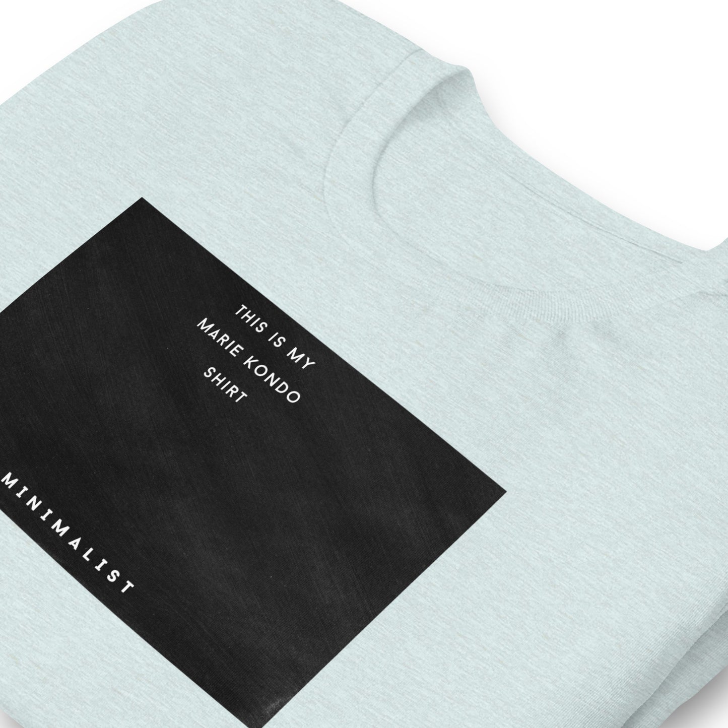 Minimalist Unisex t-shirt