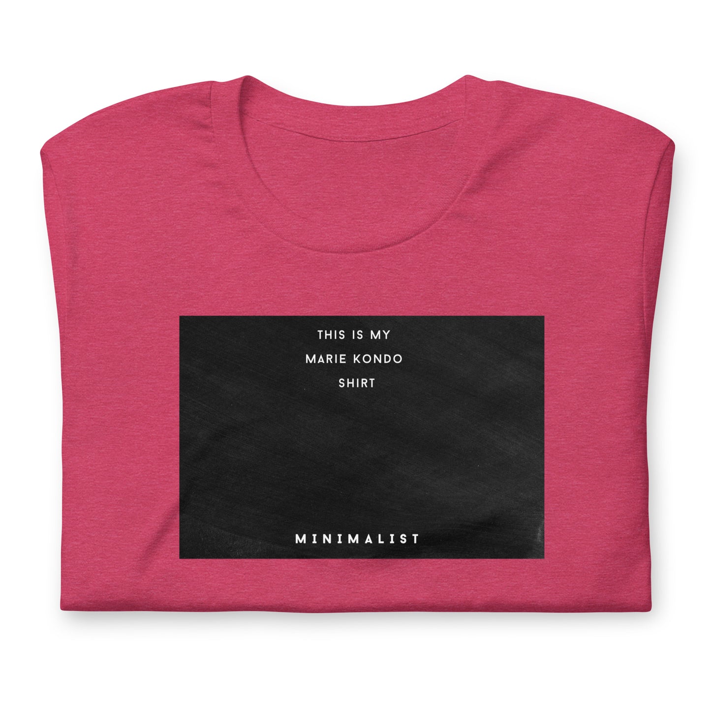 Minimalist Unisex t-shirt