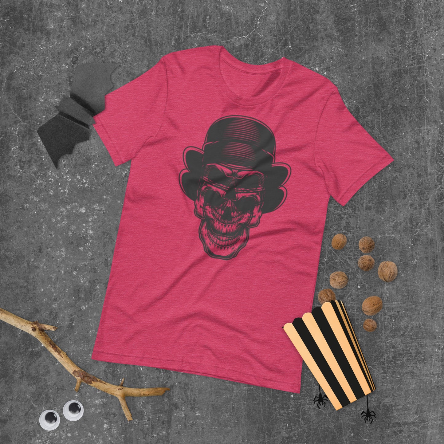 Scary Skullman Unisex t-shirt