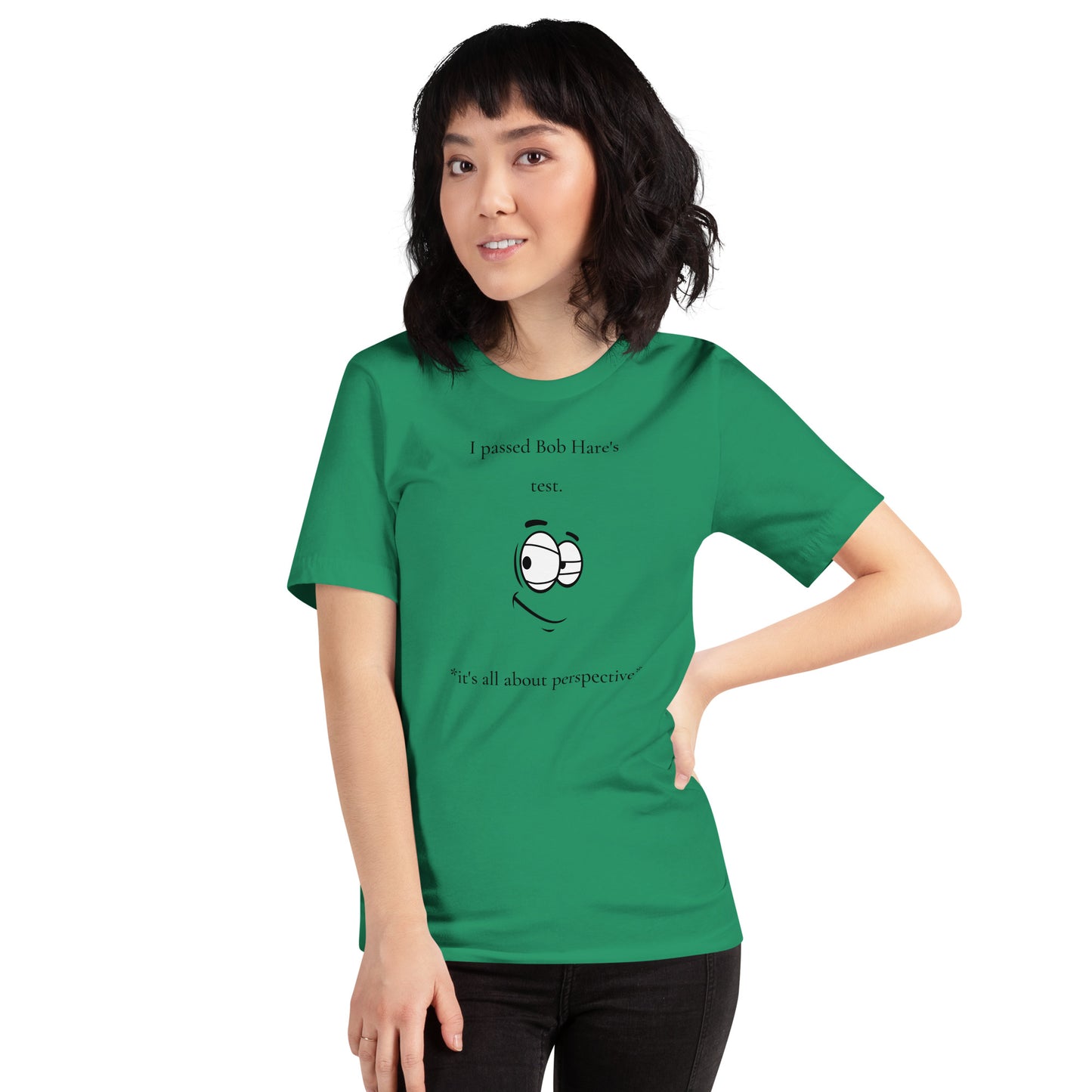 Bob Hare's test Unisex t-shirt