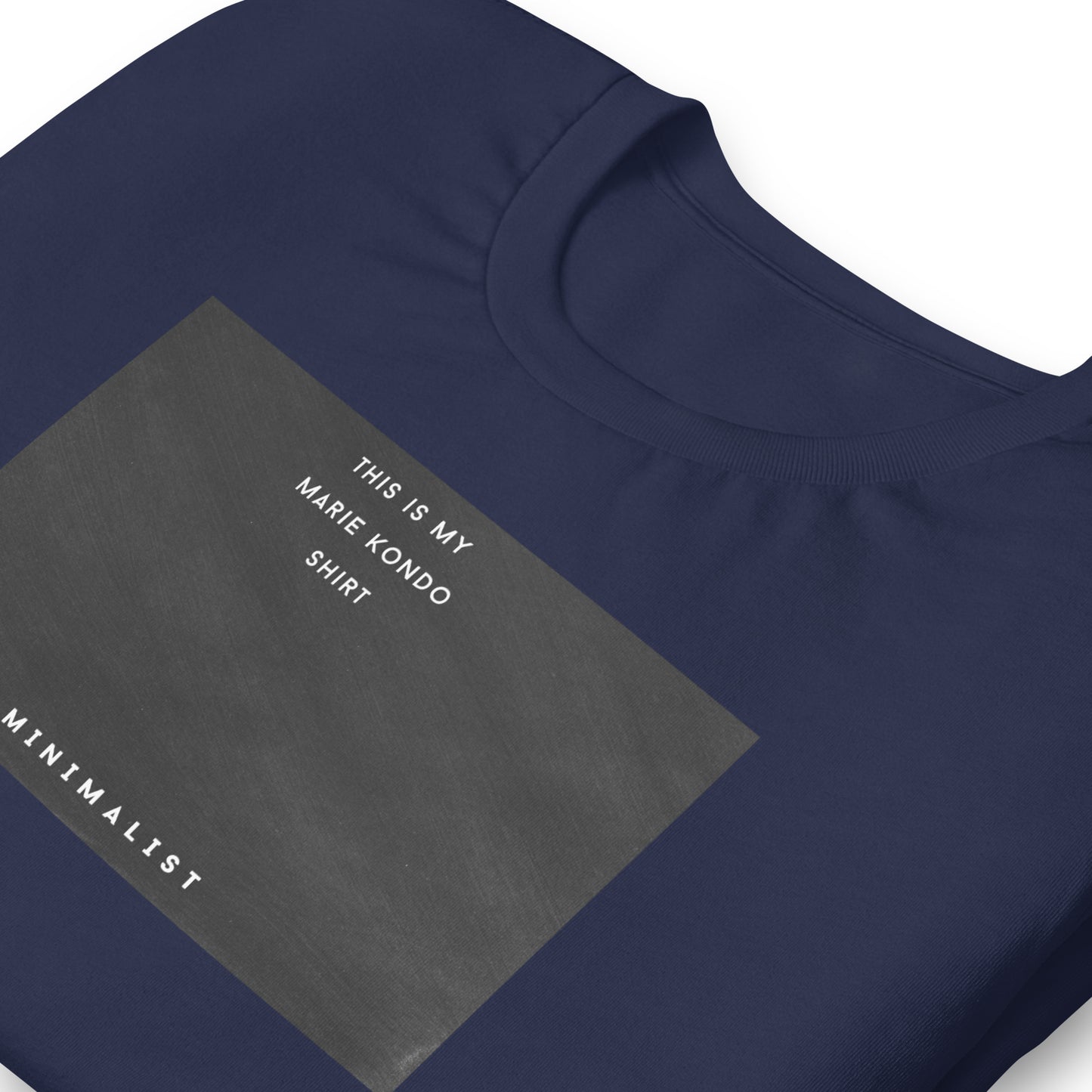 Minimalist Unisex t-shirt