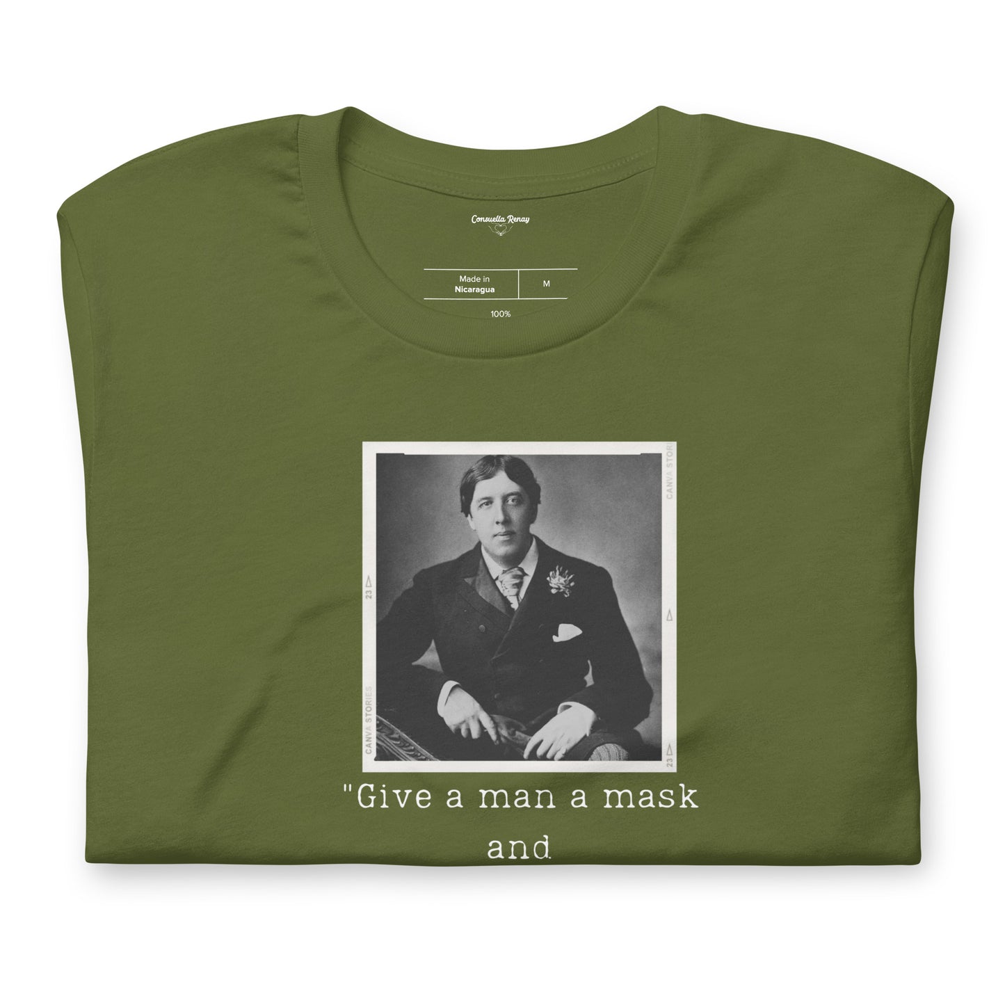 Oscar Wilde Unisex t-shirt