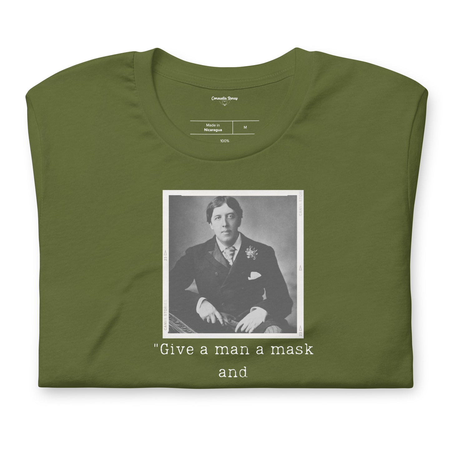 Oscar Wilde Unisex t-shirt
