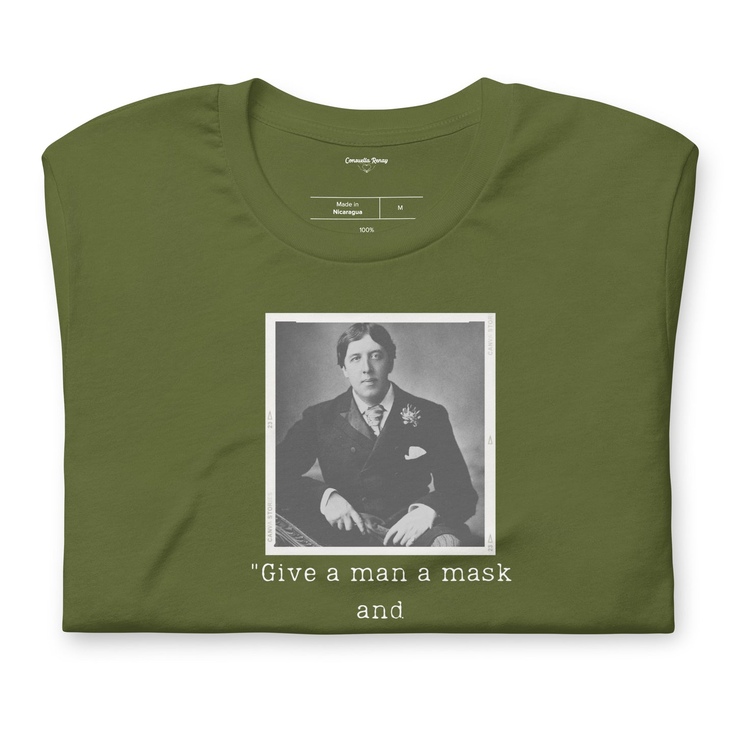 Oscar Wilde Unisex t-shirt