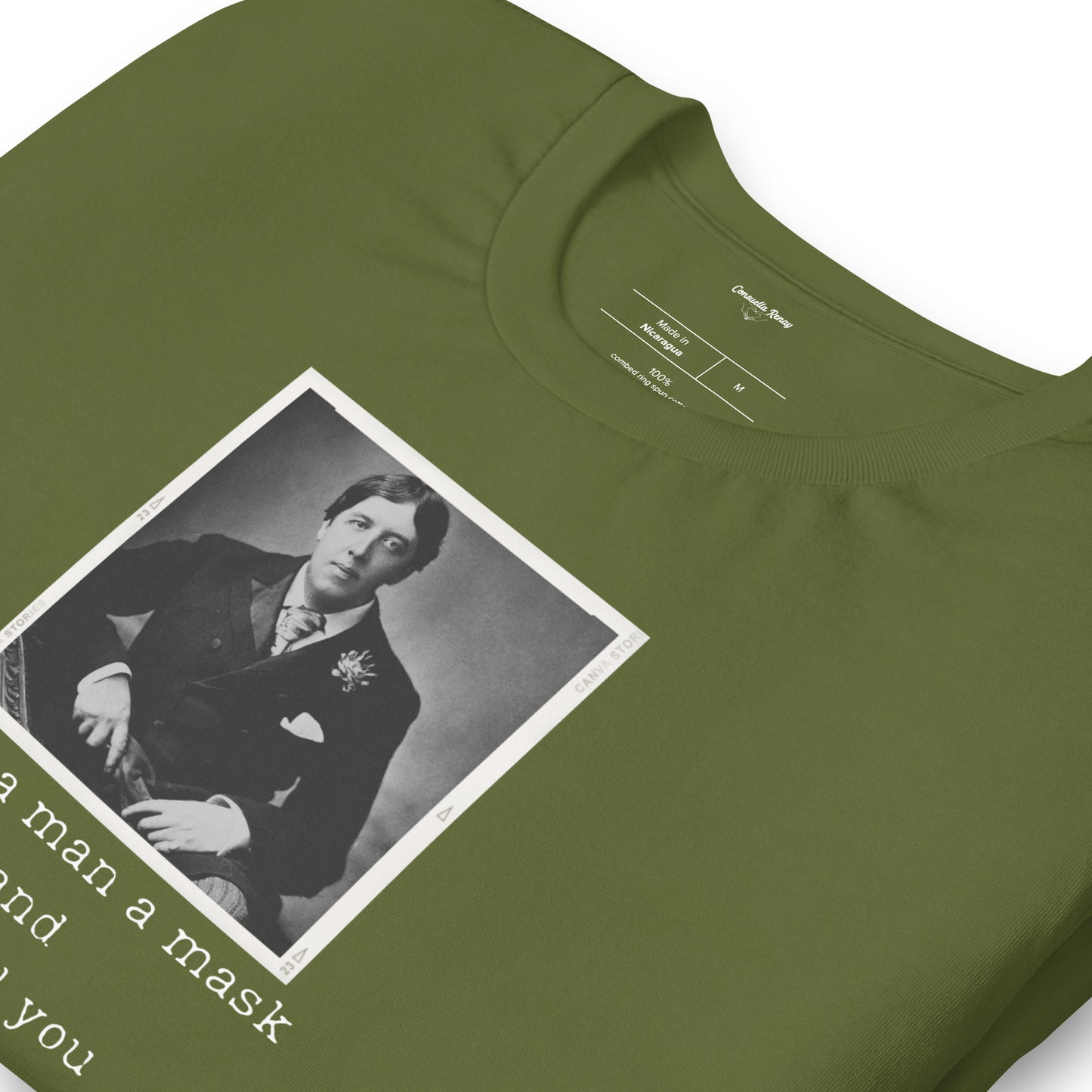 Oscar Wilde Unisex t-shirt
