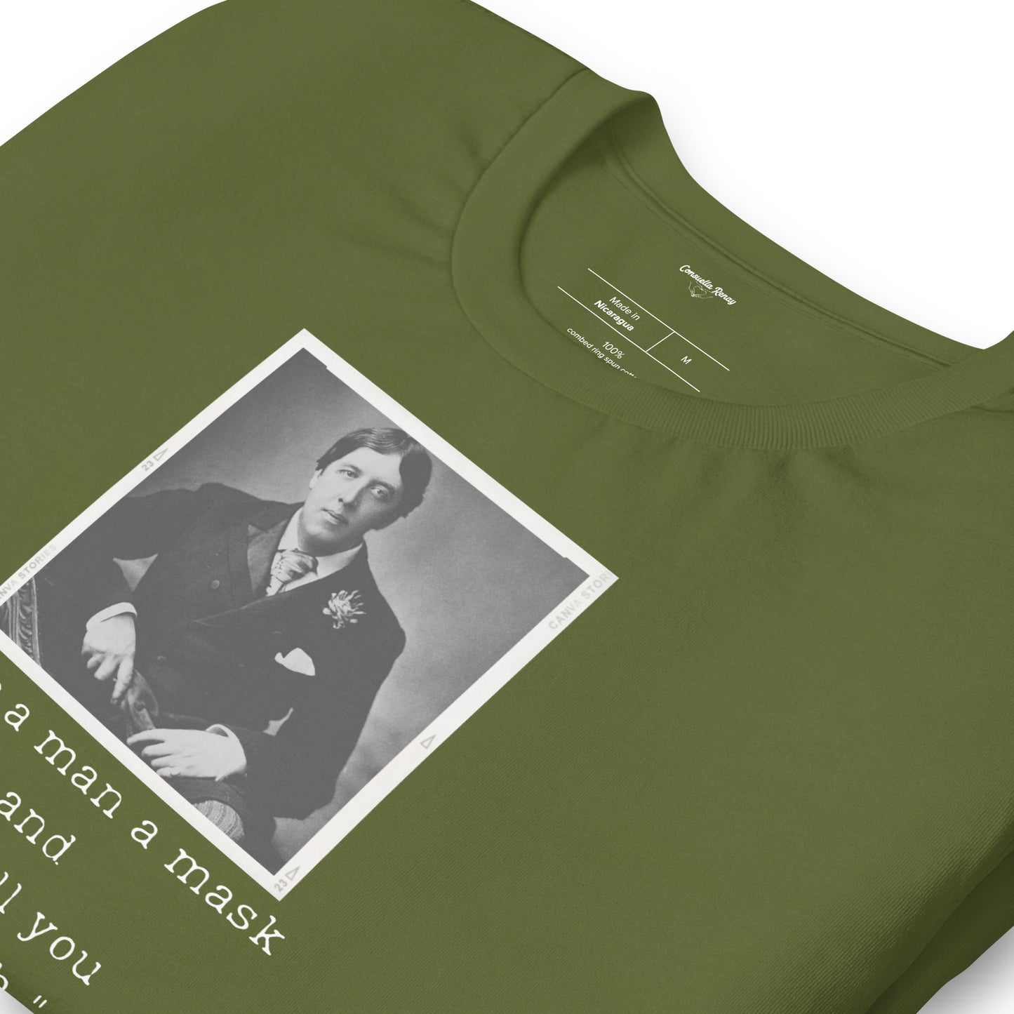Oscar Wilde Unisex t-shirt