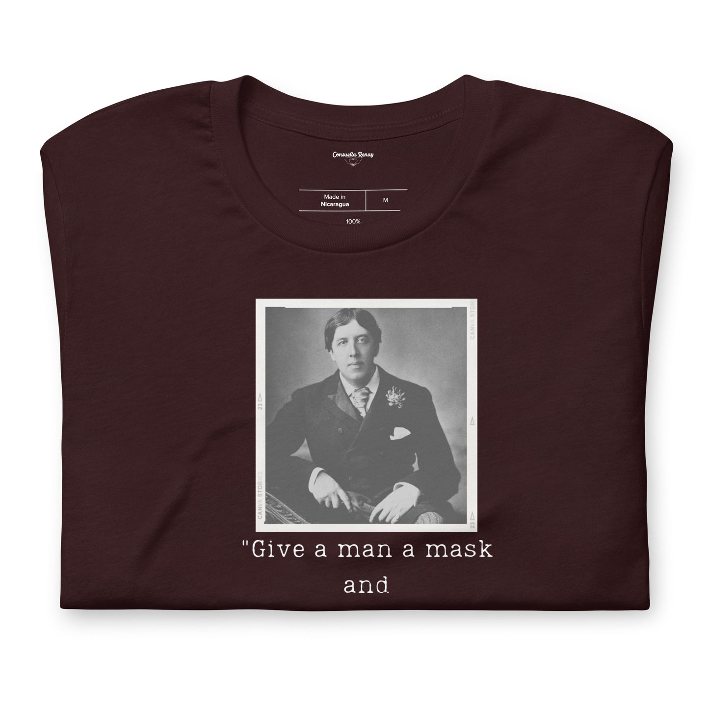 Oscar Wilde Unisex t-shirt