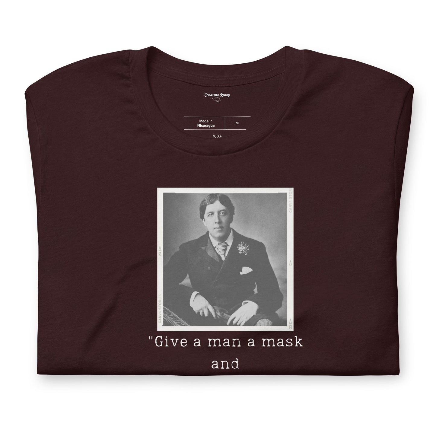 Oscar Wilde Unisex t-shirt