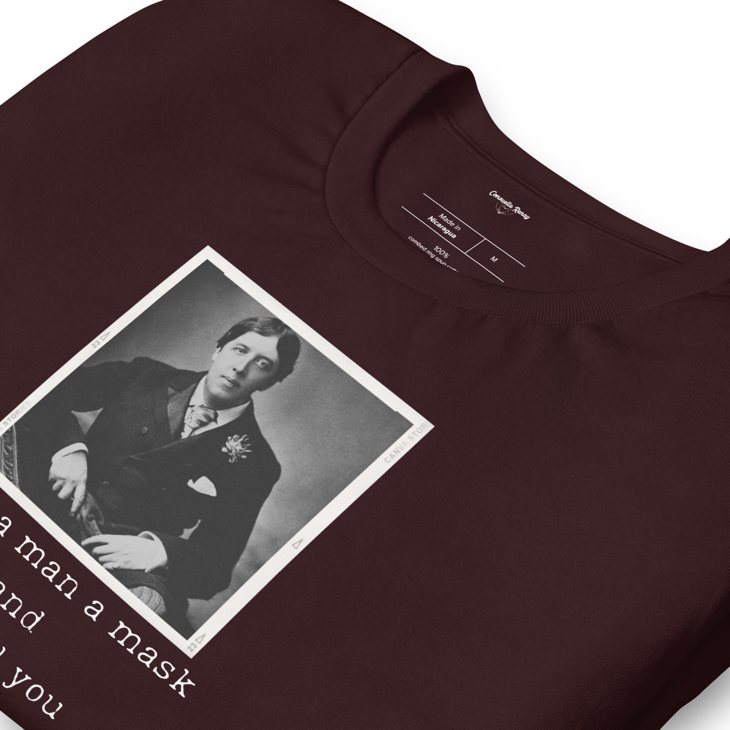 Oscar Wilde Unisex t-shirt
