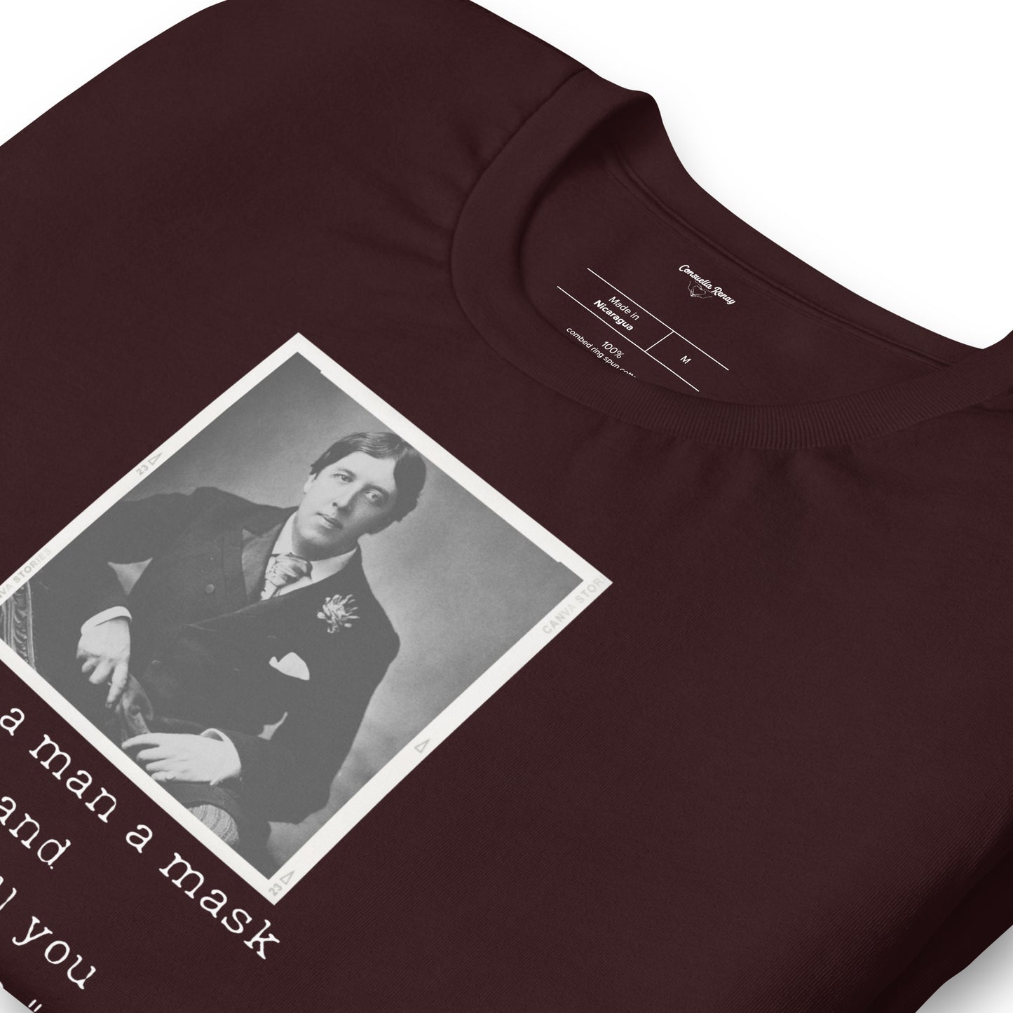 Oscar Wilde Unisex t-shirt