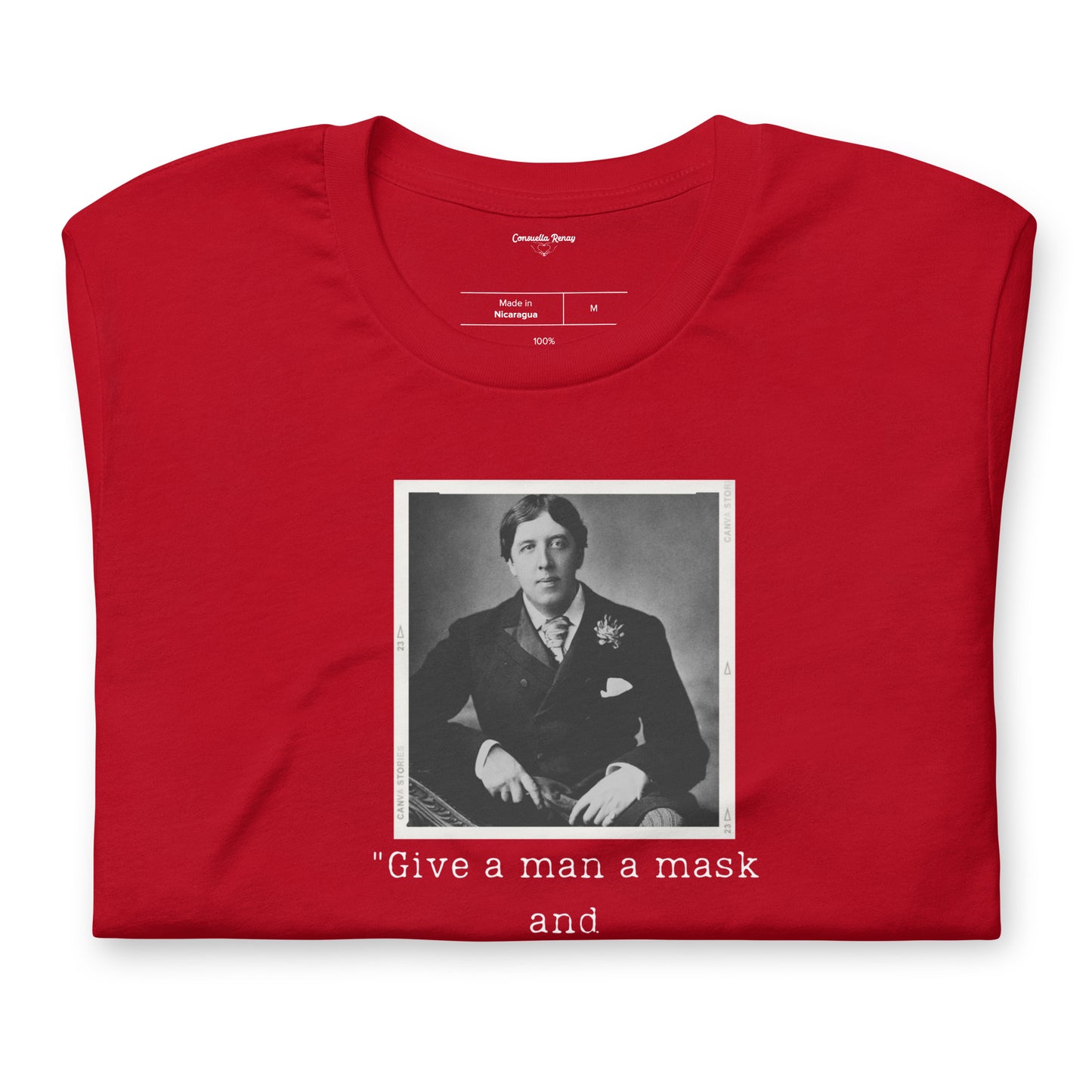 Oscar Wilde Unisex t-shirt