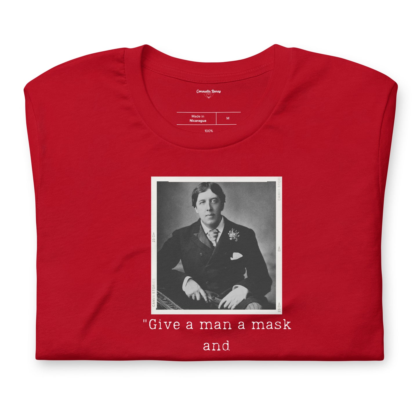 Oscar Wilde Unisex t-shirt