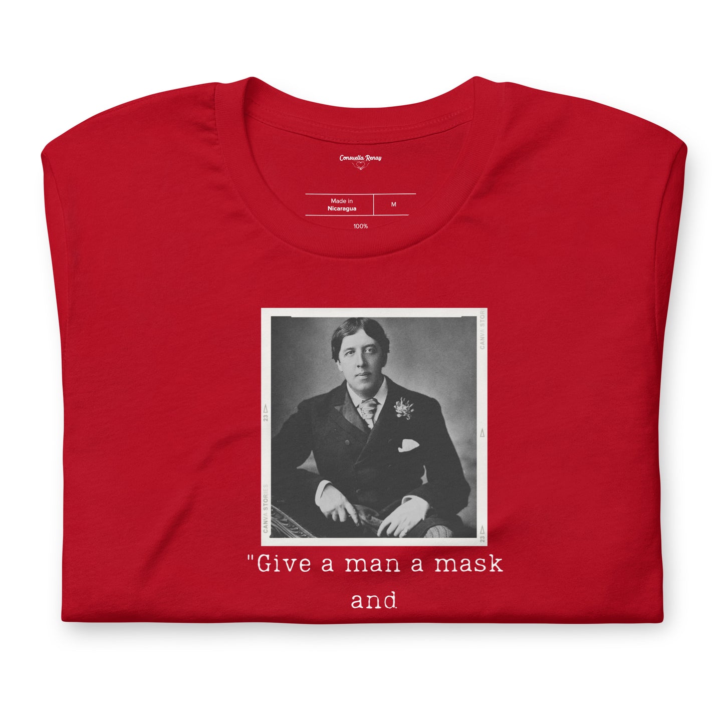 Oscar Wilde Unisex t-shirt