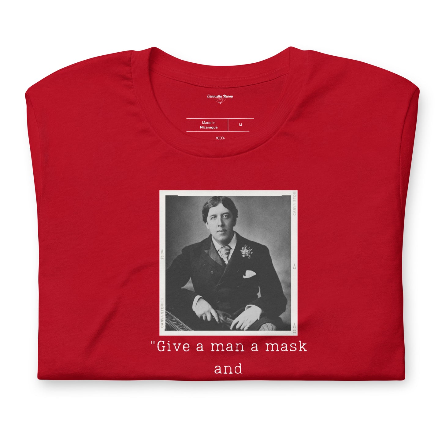 Oscar Wilde Unisex t-shirt